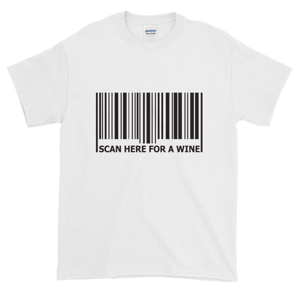 Mens Barcode White T-Shirt By Carnival Mode - CARNIVAL MODE