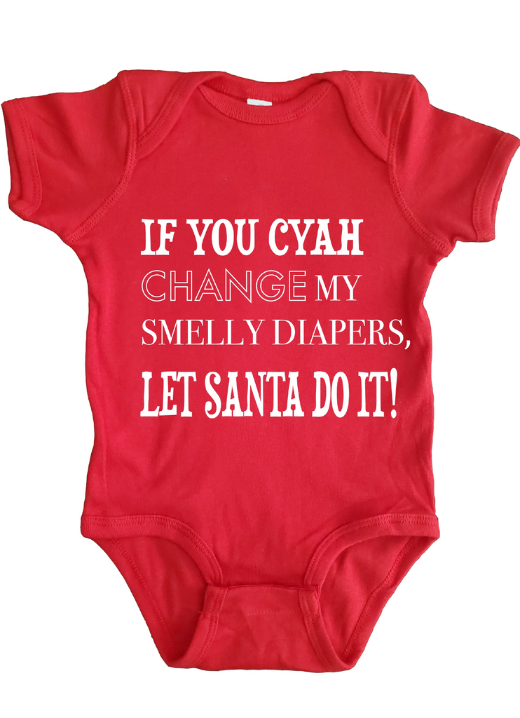 Funny Christmas Infant Holiday Bodysuit by Carnival Mode - CARNIVAL MODE