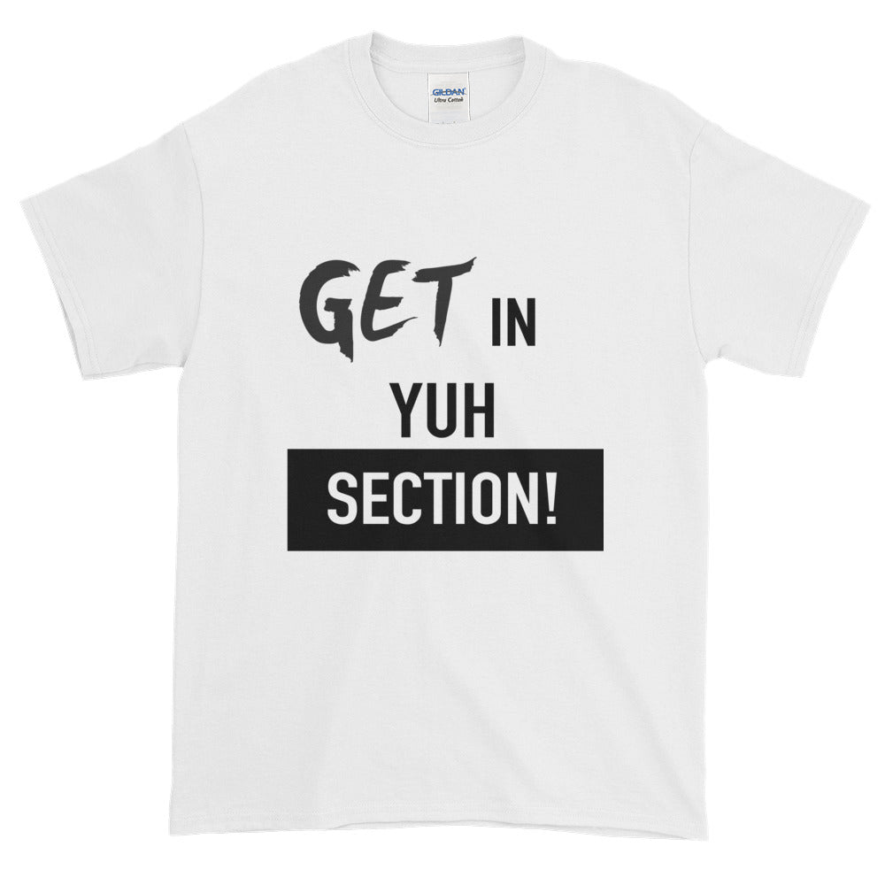 Mens Get In Yuh Section T-Shirt by Carnival Mode - CARNIVAL MODE