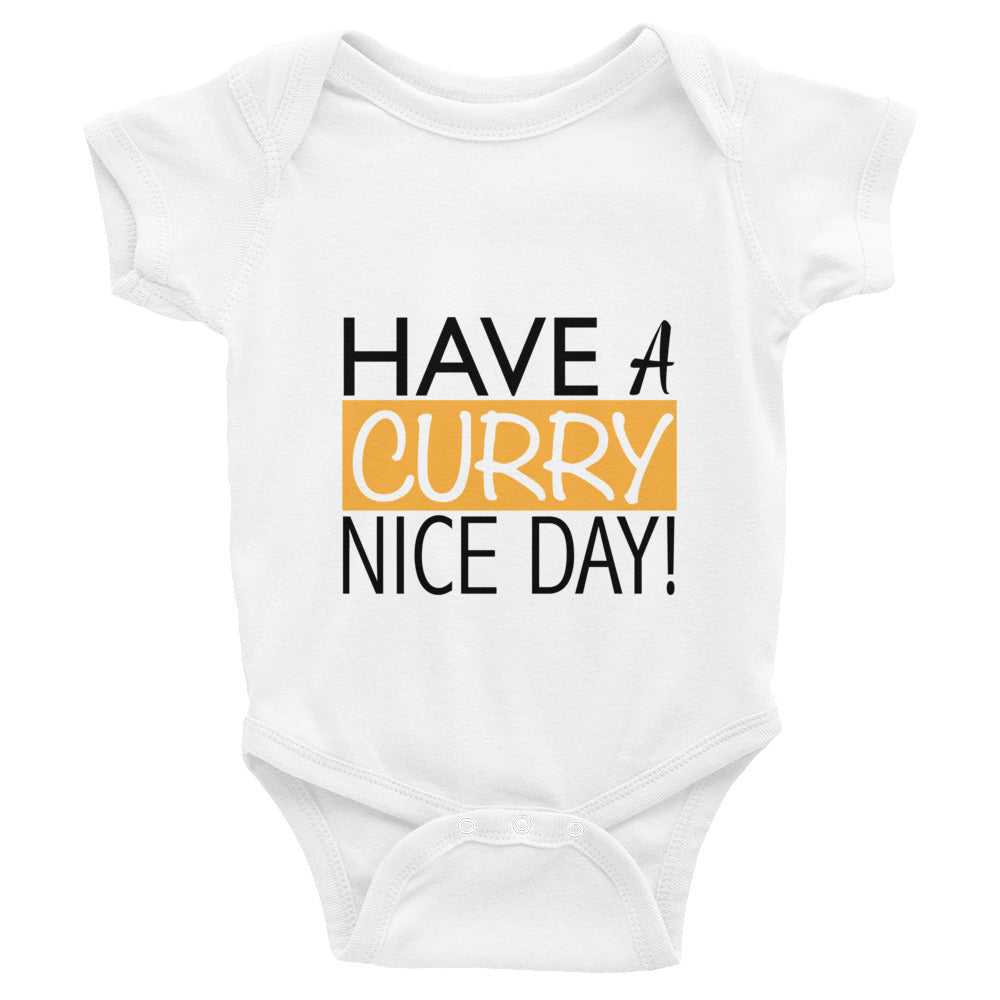 Have a Curry Nice Day Baby Bodysuit - CARNIVAL MODE