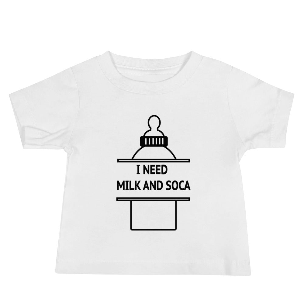 I Need Milk and Soca Toddler T-Shirt by Carnival Mode - CARNIVAL MODE
