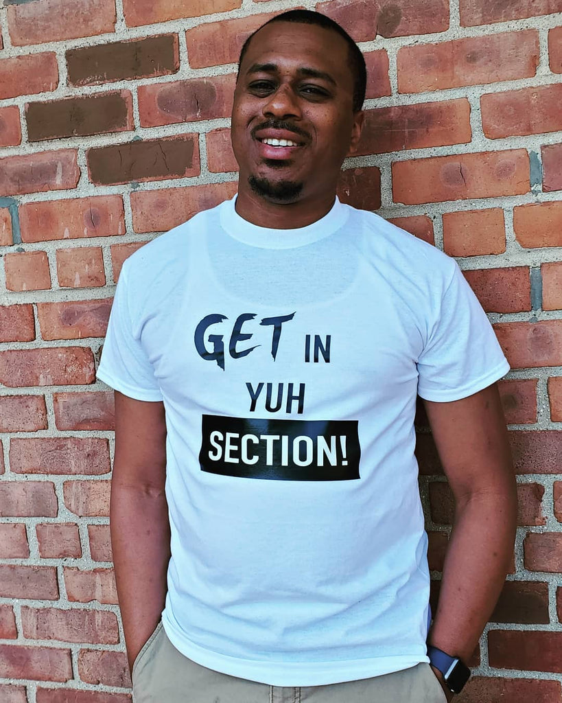 Mens Get In Yuh Section T-Shirt by Carnival Mode - CARNIVAL MODE