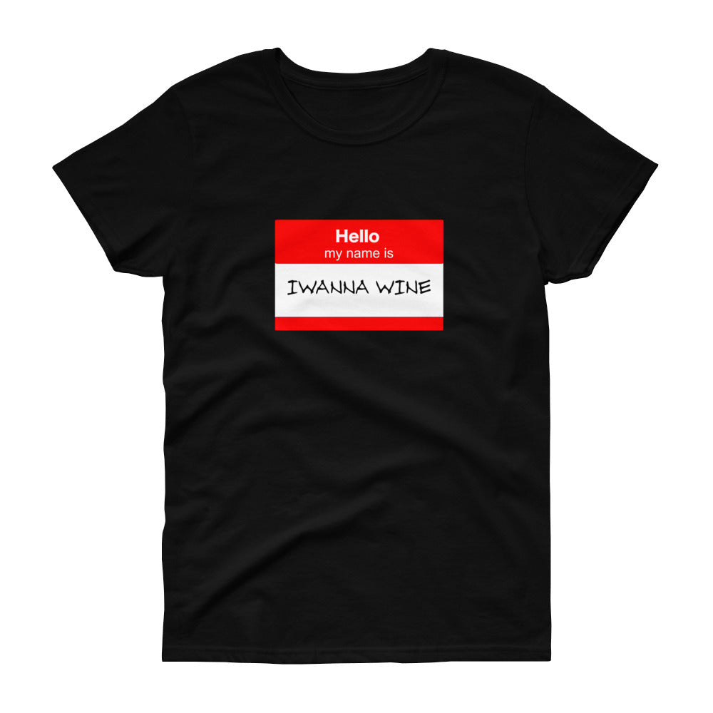IWANNA WINE T-SHIRT - CARNIVAL MODE