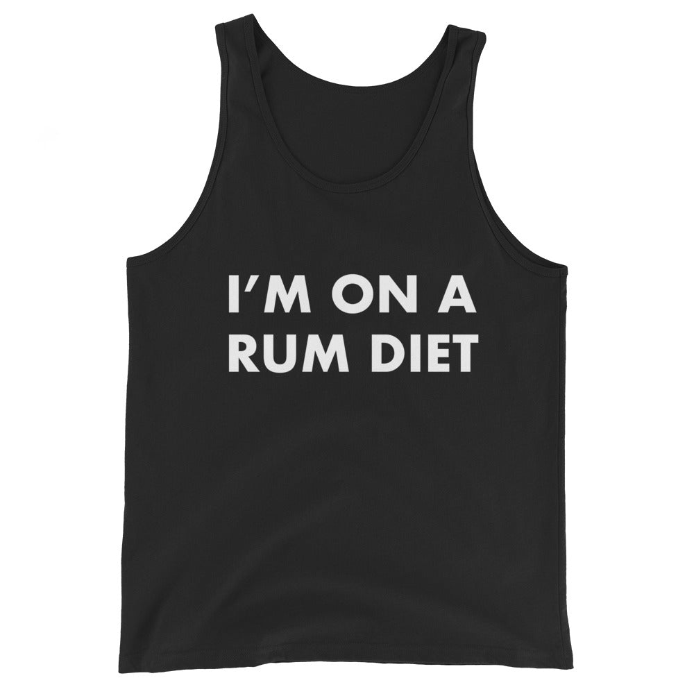 I'm On A Rum Diet Mens Tank Top by Carnival Mode - CARNIVAL MODE