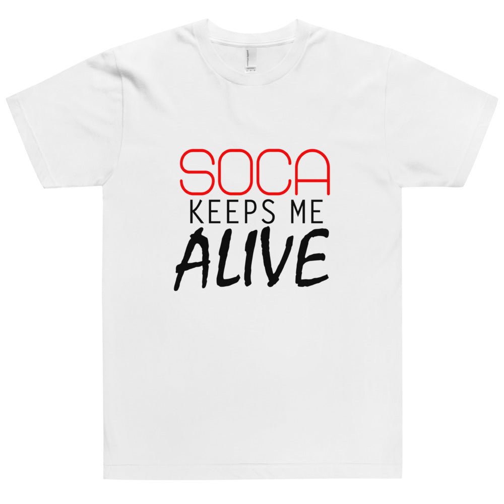 Soca Keeps Me Alive Mens T-Shirt by Carnival Mode - CARNIVAL MODE