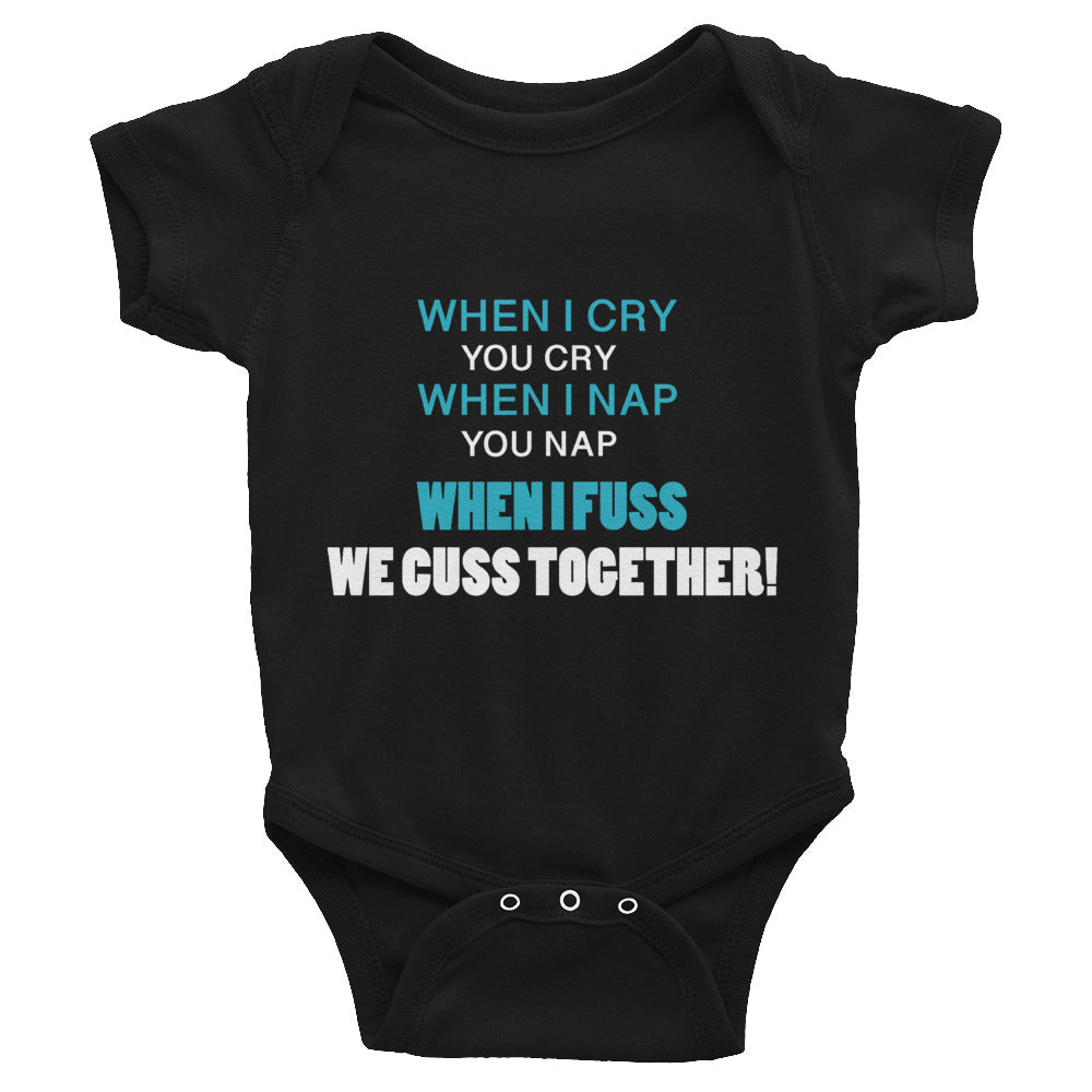 Funny Infant "When I Cry" Bodysuit by Carnival Mode - CARNIVAL MODE