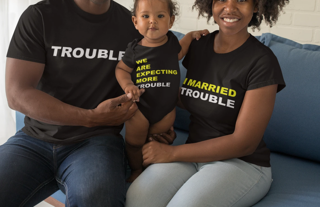Trouble Family T-Shirt Set by Carnival Mode - CARNIVAL MODE